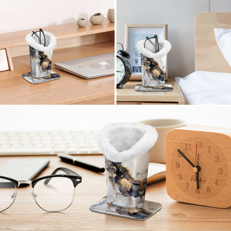 Fintie Plush Lined Eyeglasses Holder with Magnetic Base