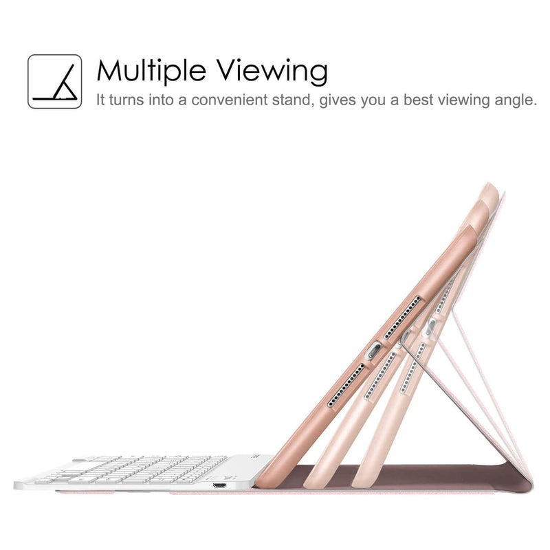 multi-angle ipad 9th generation keyboard case fintie