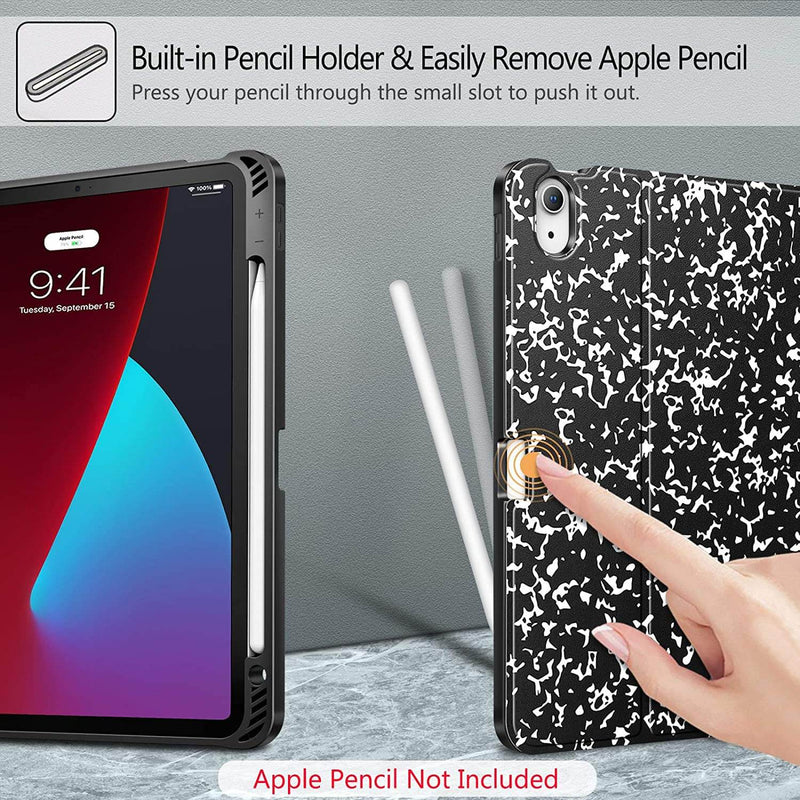 ipad air 2022 case with apple stylus holder