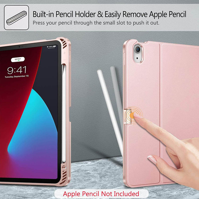 ipad case with apple pencil holder
