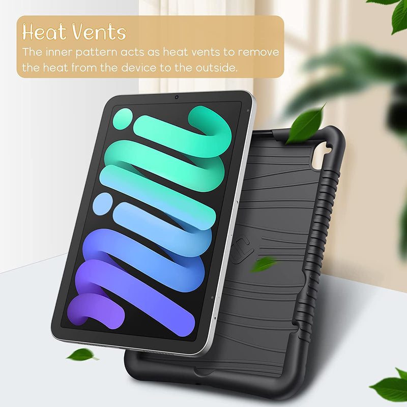 iPad Mini A17 Pro (2024), iPad Mini 6th Gen (2021) Honey Comb Silicone Case | Fintie