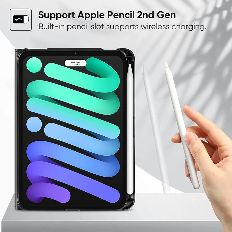 iPad Mini A17 Pro (2024), iPad Mini 6th Gen (2021) Multi-Angle Smart Stand Case | Fintie