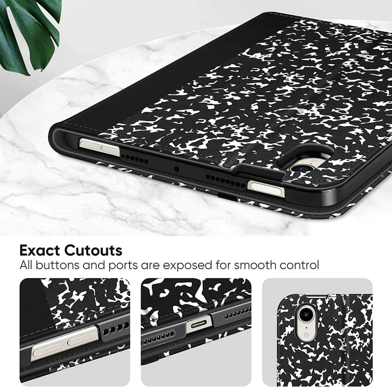 iPad Mini A17 Pro (2024), iPad Mini 6th Gen (2021) Multi-Angle Smart Stand Case | Fintie