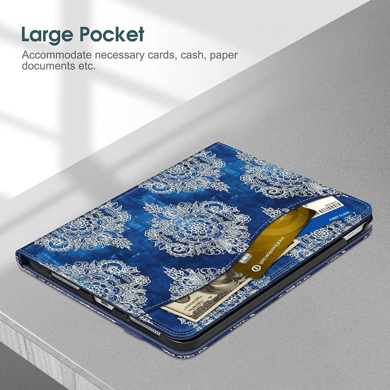 iPad A16 Chip 11" 2025, iPad 10th Gen 10.9" Multi-Angle Viewing Case w/ Pencil Holder | Fintie