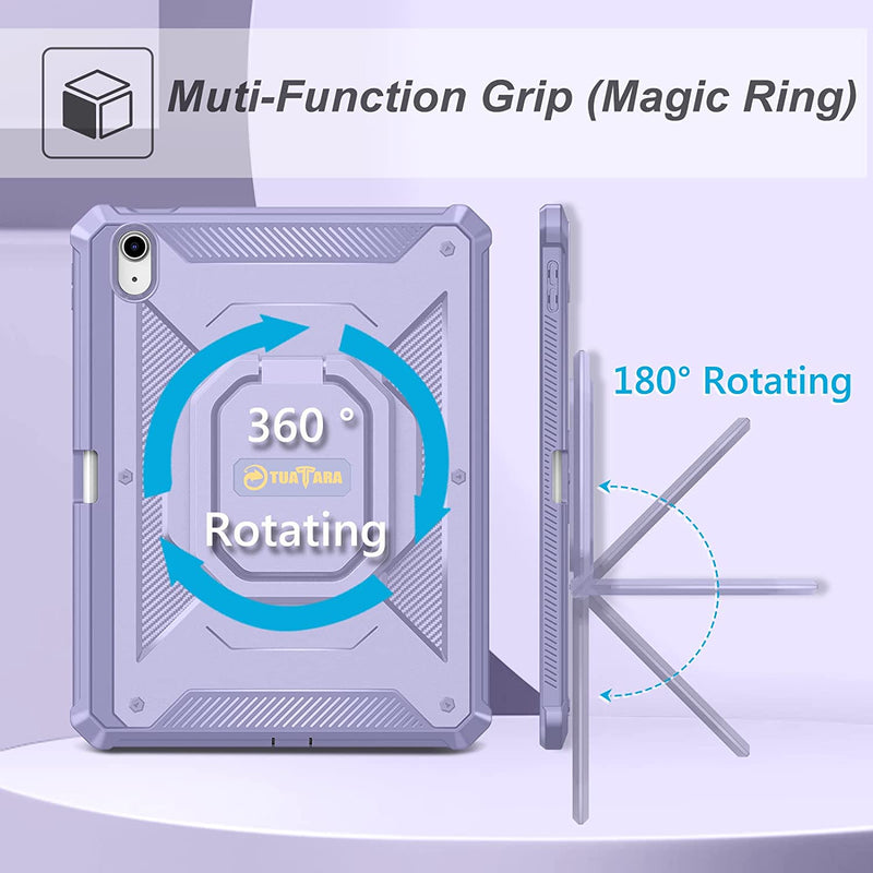 iPad 11-Inch A16 Chip (2025)/ iPad 10th Gen (2022) Tuatara Rugged Case | Fintie