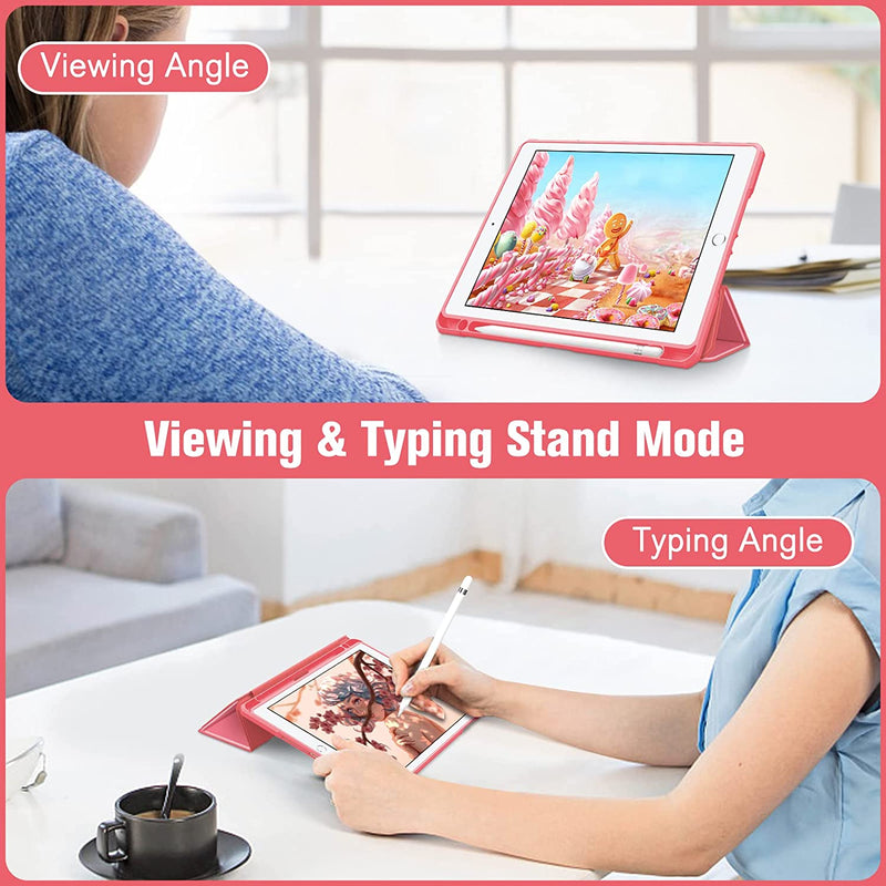 iPad 6th/5th Gen (2018/2017), iPad Air 2nd/1st Gen Hybrid Slim Clear Back Case | Fintie