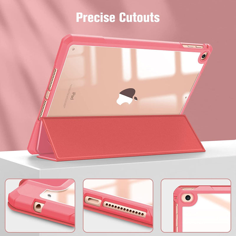 iPad 6th/5th Gen (2018/2017), iPad Air 2nd/1st Gen Hybrid Slim Clear Back Case | Fintie