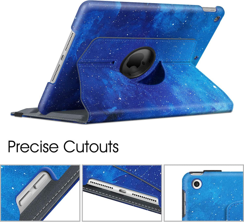 iPad 9 / iPad 8 / iPad 7 Rotating Case with Pencil Holder | Fintie