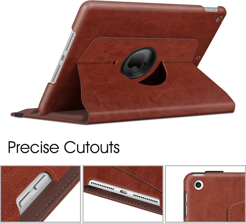 iPad 9th Gen, iPad 8th/7th Gen 360-Degree Rotating Case with Pencil Holder | Fintie