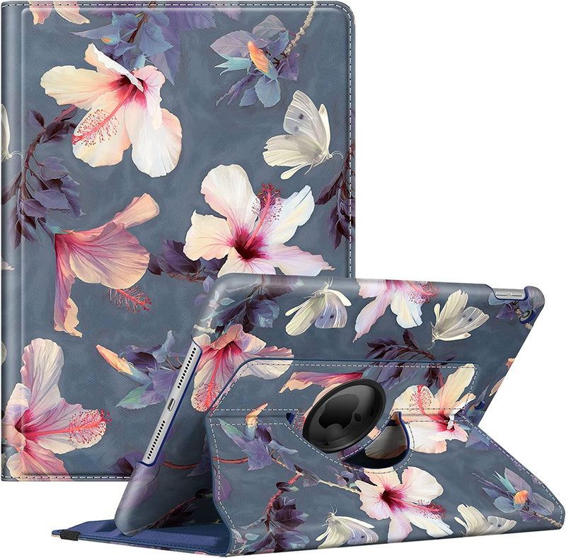 iPad 9th Gen, iPad 8th/7th Gen 360-Degree Rotating Case with Pencil Holder | Fintie