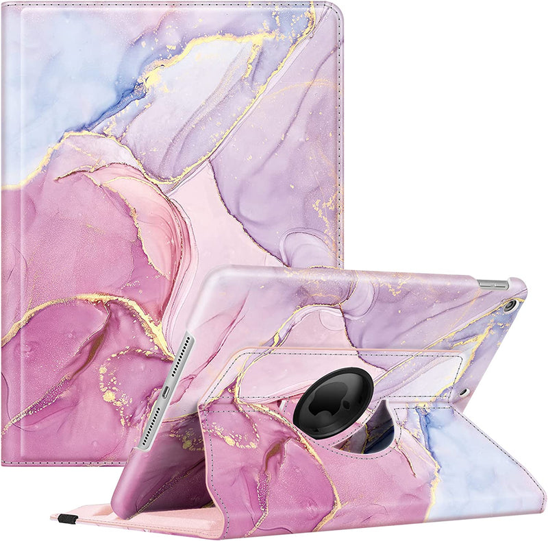 iPad 9th Gen, iPad 8th/7th Gen 360-Degree Rotating Case with Pencil Holder | Fintie