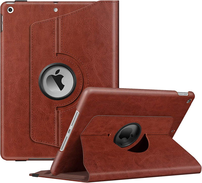iPad 9th Gen, iPad 8th/7th Gen 360-Degree Rotating Case with Pencil Holder | Fintie