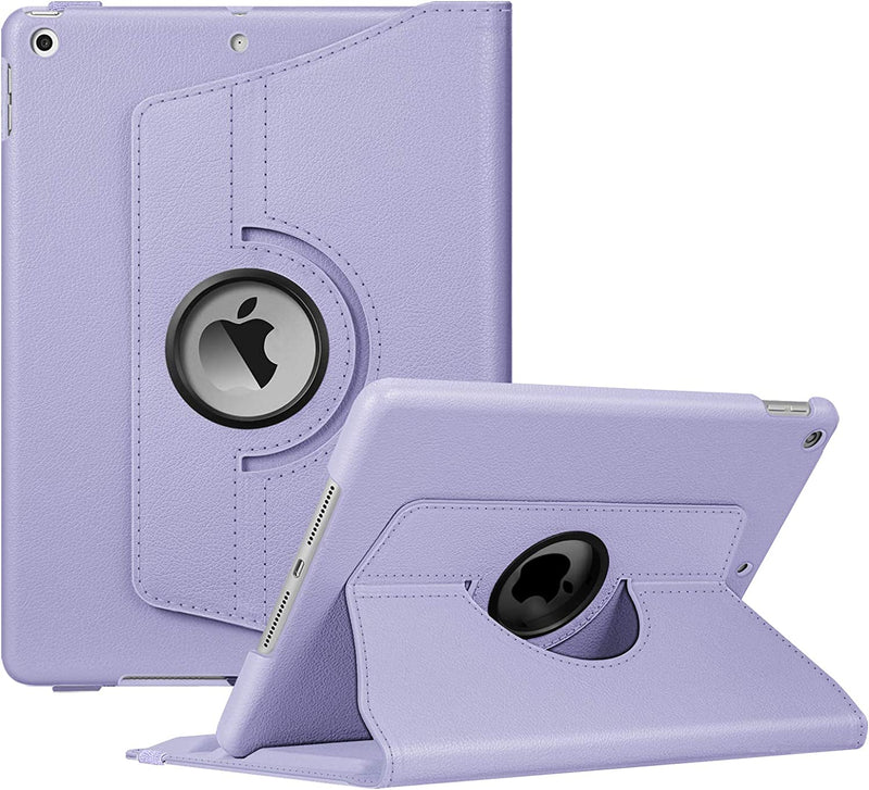 iPad 9th Gen, iPad 8th/7th Gen 360-Degree Rotating Case with Pencil Holder | Fintie