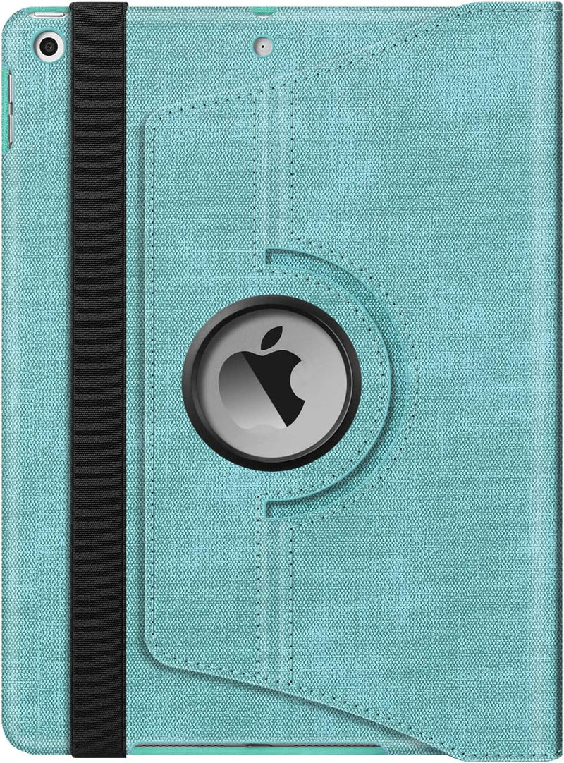 iPad 9th Gen, iPad 8th/7th Gen 360-Degree Rotating Case with Pencil Holder | Fintie