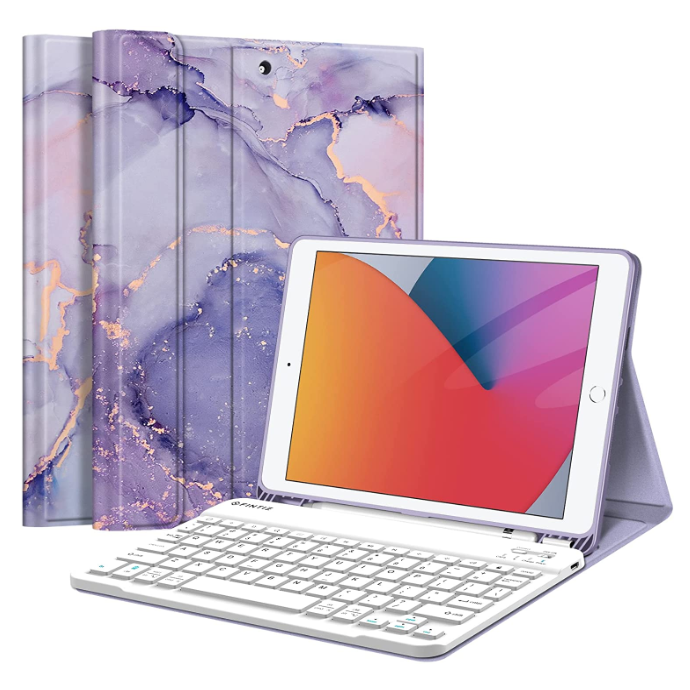 iPad 9th Gen (2021) / iPad 8th Gen / iPad 7th Gen 10.2-Inch Keyboard Case | Fintie