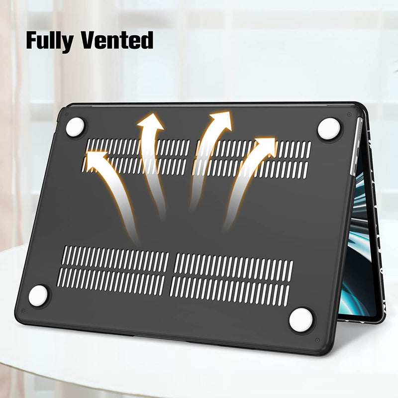 MacBook Air 13.6" M4/M3/M2 Chip (Model A3240/A3113/A2681, 2025/2024/2022) Hard Shell Case | Fintie