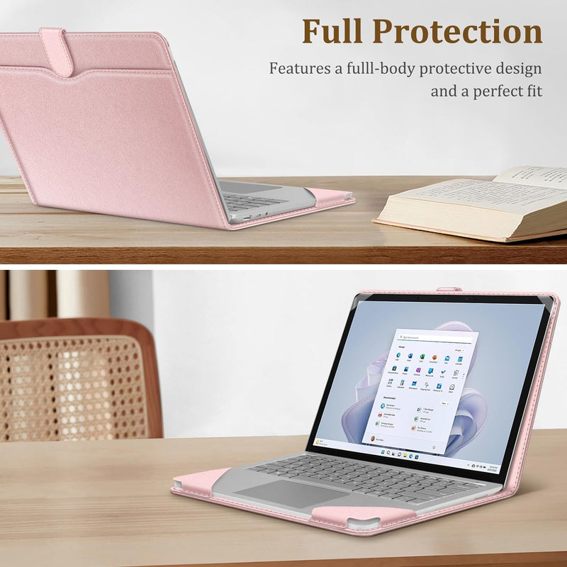 Surface Laptop 7 13.8", Surface Laptop 6/5/4/3 13.5" PU Leather Sleeve Case | Fintie