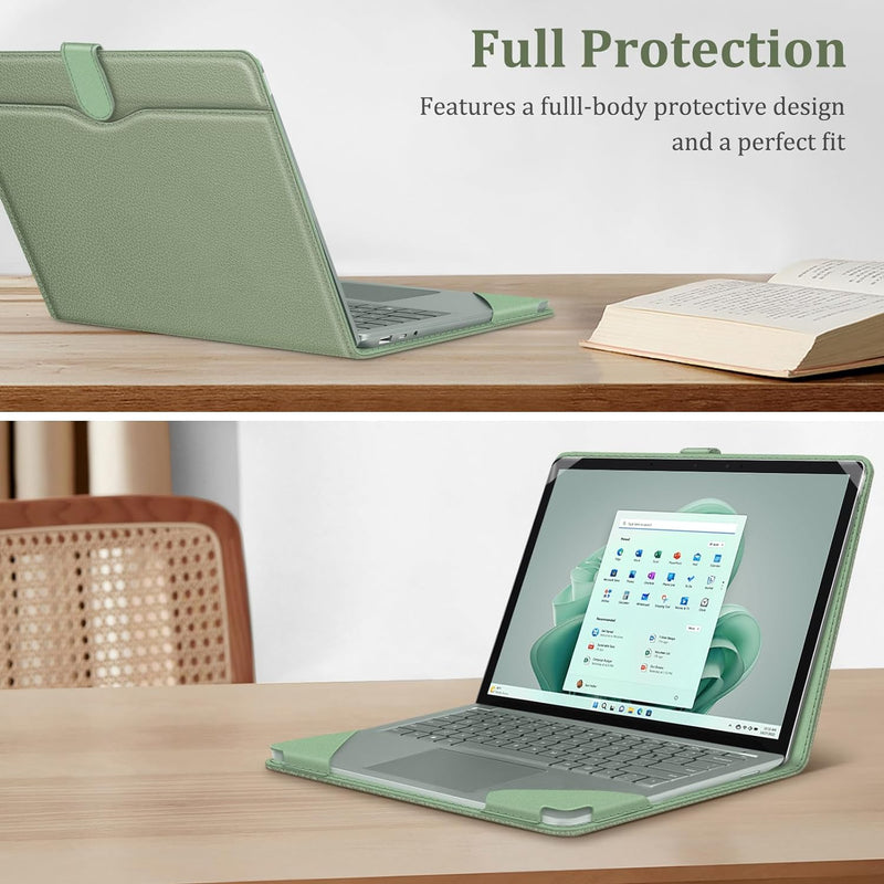 Surface Laptop 7 13.8", Surface Laptop 6/5/4/3 13.5" PU Leather Sleeve Case | Fintie