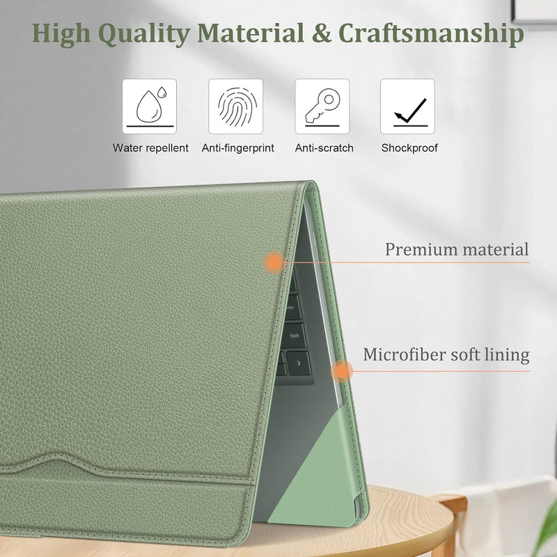 Surface Laptop 7 13.8", Surface Laptop 6/5/4/3 13.5" PU Leather Sleeve Case | Fintie