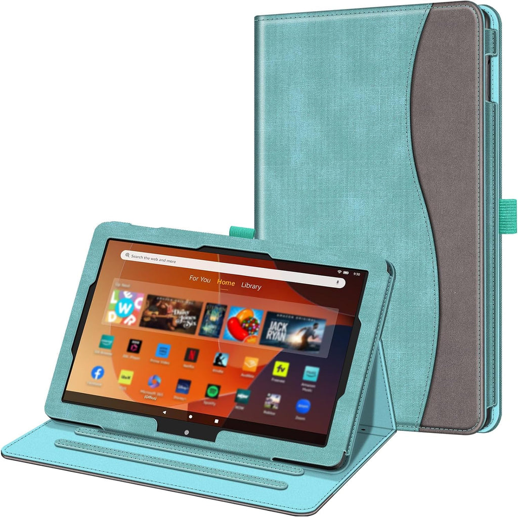 Fancity Hülle Für Amazon Fire 7 Tablet (2022, 12. Gen) - Mit Ständer, Kartenfach & Auto Wake/Sleep Fancity Hülle Für Amazon Fire 7 Tablet (2022, 12. Gen) - Mit Ständer, Kartenfach & Auto Wake/Sleep