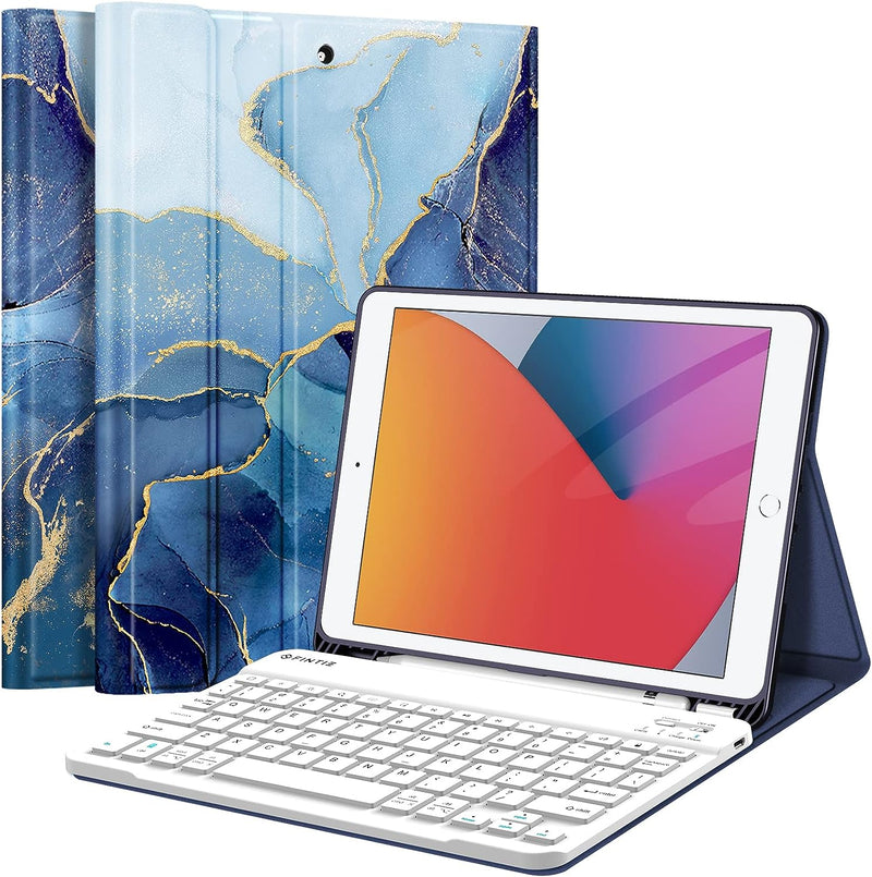 iPad 9th Gen (2021) / iPad 8th Gen / iPad 7th Gen 10.2-Inch Keyboard Case | Fintie