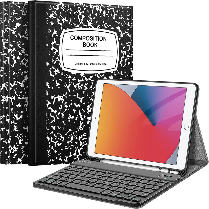 iPad 9th Gen (2021) / iPad 8th Gen / iPad 7th Gen 10.2-Inch Keyboard Case | Fintie