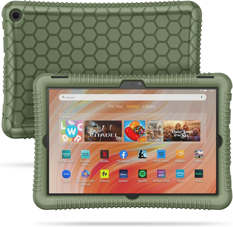 Fire HD 10 (13th Gen 2023) Silicone Back Cover | Fintie