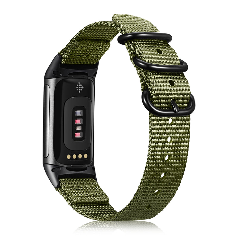 Fitbit Charge 6/ Fitbit Charge 5 Band Nylon Sports Strap | Fintie
