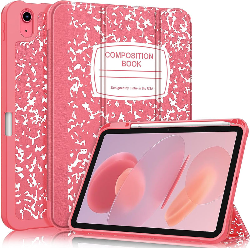 iPad 11-Inch A16 Chip (2025)/iPad 10th Generation 10.9-Inch SlimShell Case w/Soft TPU Stand Back & Pencil Holder | Fintie