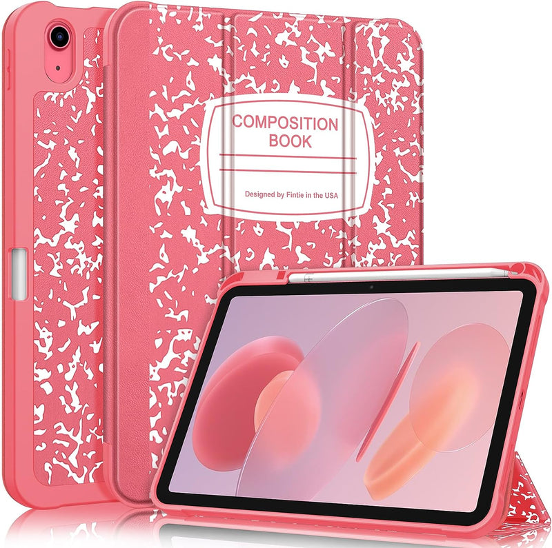 Fintie SlimShell Case for iPad 10th Generation 10.9 Inch Tablet (2022 Release) - Flexible Soft TPU Stand Back Cover with Pencil Holder, Auto Sleep/Wake