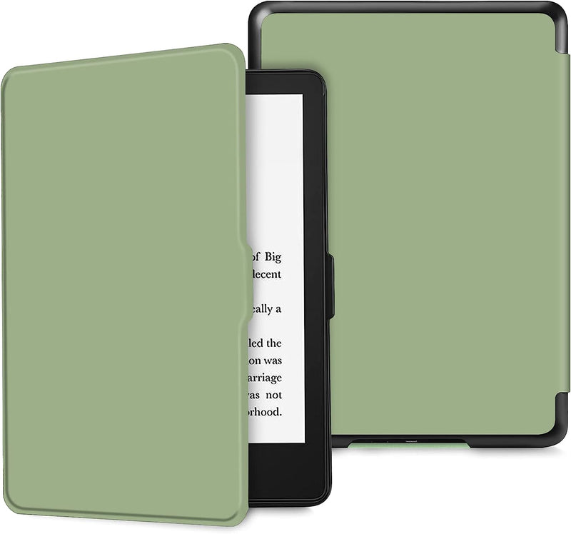 Kindle Paperwhite (11th Gen 2021) SlimShell PU Leather Case | Fintie