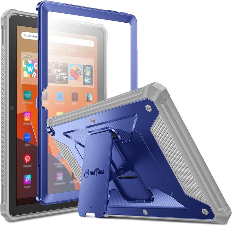 Fire HD 10 (13th Gen 2023) Shockproof Case Built-in Screen Protector | Fintie