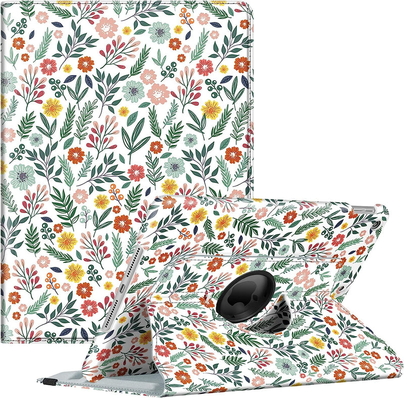 iPad 9th Gen, iPad 8th/7th Gen 360-Degree Rotating Case with Pencil Holder | Fintie