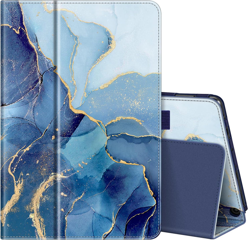 Fire HD 10 11th generation case in ocean marble