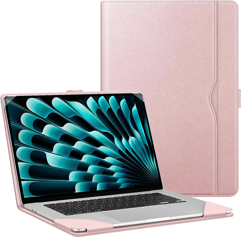 MacBook Air 15 Inch A3114/A2941 (M3/M2 Chip) Sleeve Case Folio Book Cover | Fintie