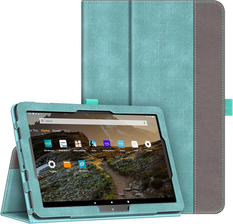 Fire HD 10 11th generation case in turquoise
