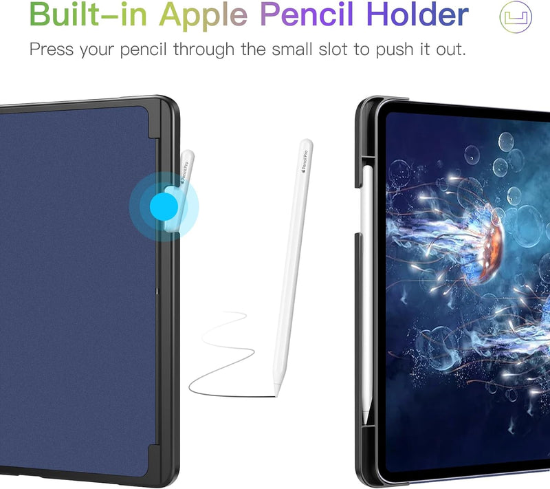 2024 ipad pro 11 inch case with apple pencil pro holder