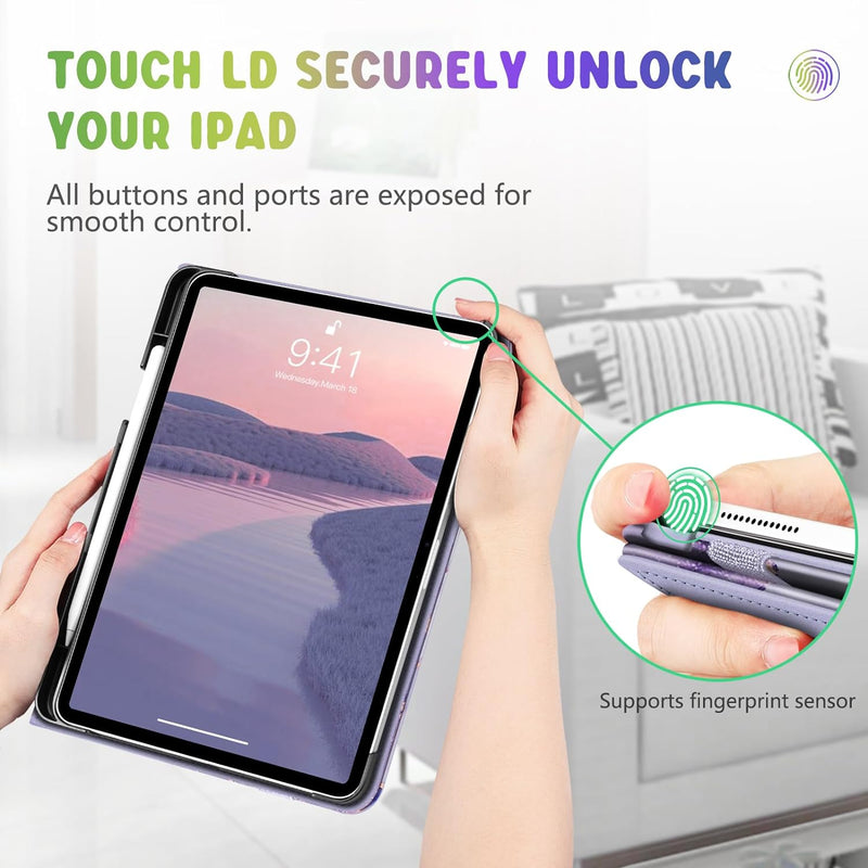 iPad Air 13" (M3/M2 chip) Multi-Angle Viewing Case | Fintie