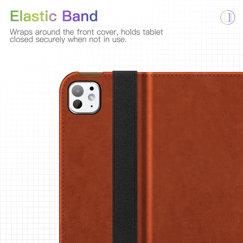 Fintie case for ipad pro 11 2024 in brown