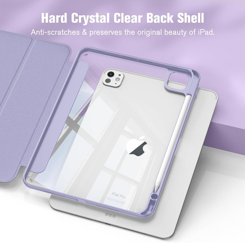 2024 ipad pro 11 case with a clear back