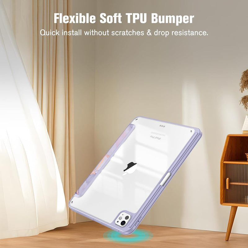 protect ipad pro 11 2024 from accidental drops with Fintie case
