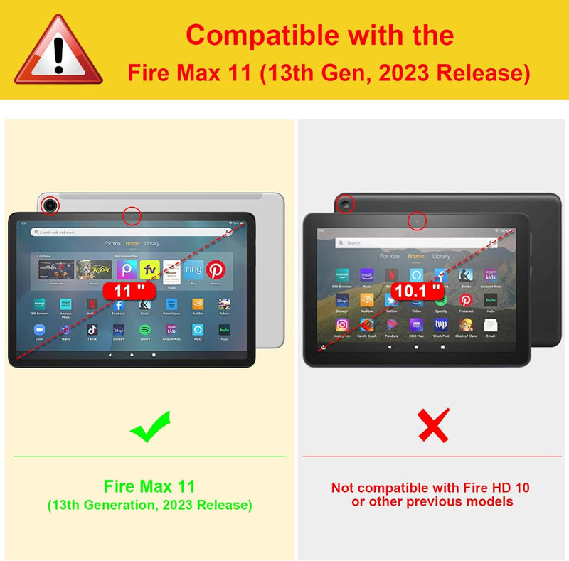 Fire Max 11 Tablet (13th Generation, 2023 Release) Folio Case | Fintie