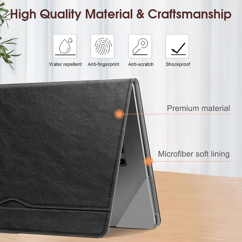 MacBook Air 15 Inch with M4/M3/M2 Chip (Model A3241/A3114/A2941) Sleeve Case Folio Book Cover | Fintie