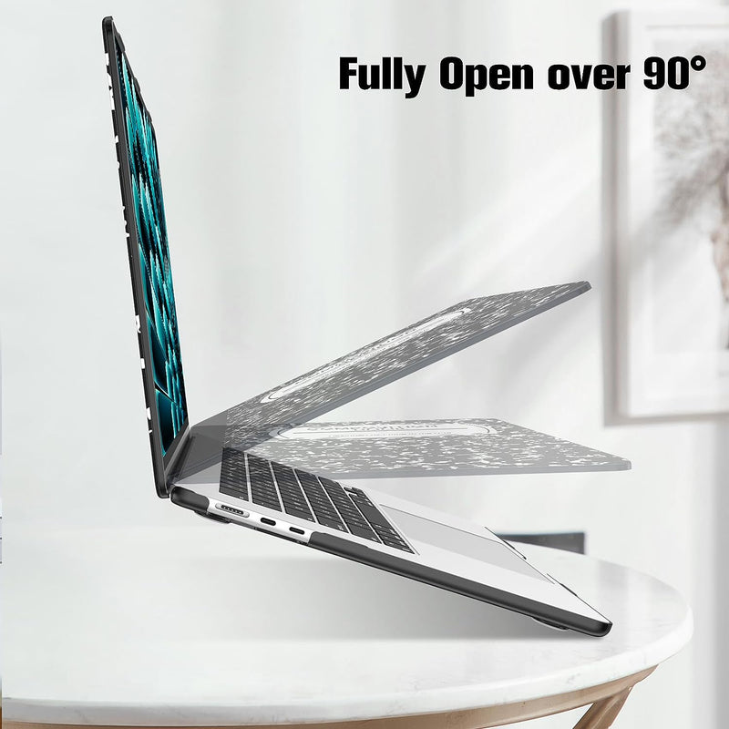 MacBook Air 15 Inch M4/M3/M2 Chip (A3241/A3114/A2941) Protective Snap-On Hard Shell Case | Fintie