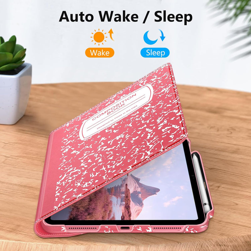 iPad 11-Inch A16 Chip 2025, iPad 10th Gen (2022) 360-Degree Rotating Case w/ Pencil Holder | Fintie