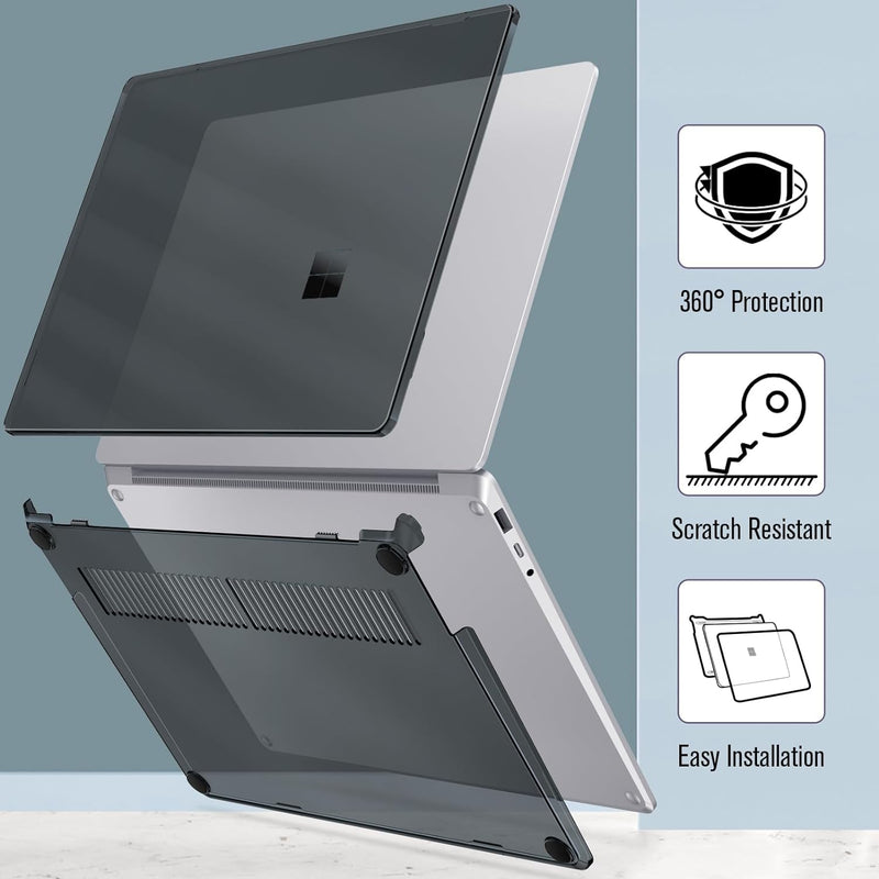Surface Laptop 5/4/3 15-Inch Snap-On Hard Shell Case | Fintie