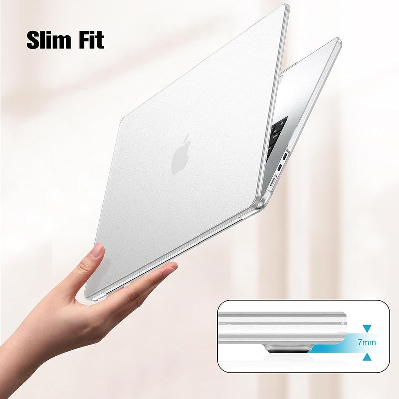 MacBook Air 15 Inch M3/M2 Chip (A3114/A2941) Protective Snap-On Hard Shell Case | Fintie