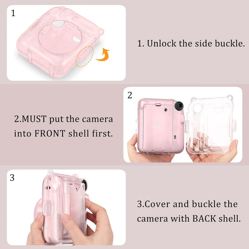Fujifilm Instax Mini 12 Clear Case | Fintie