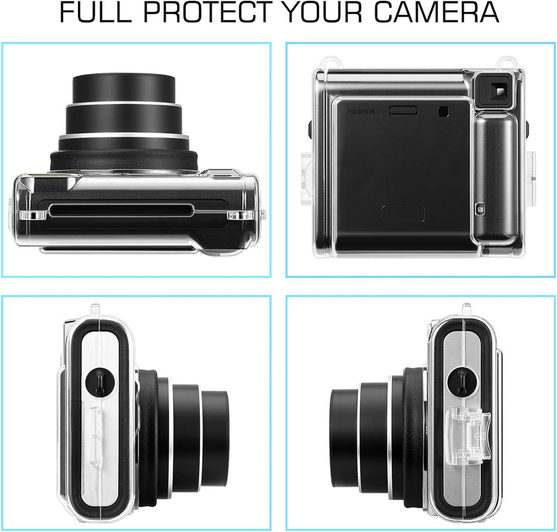 Fujifilm Instax Square SQ40 Instant Camera Hard PVC Case | Fintie