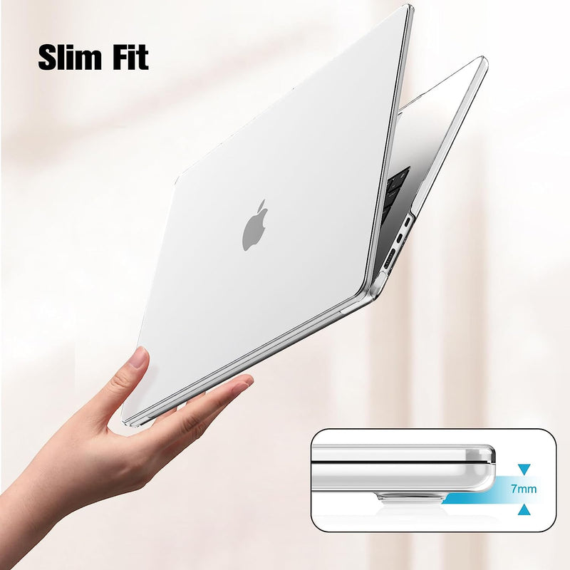 MacBook Air 15 Inch M4/M3/M2 Chip (A3241/A3114/A2941) Protective Snap-On Hard Shell Case | Fintie